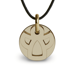 Medaille ange enfant - or jaune 750 (18 carats)