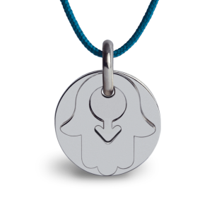 Pendentif main de fatma garçon - argent 925 (sterling)