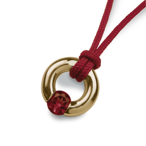 Pendentif pierre de naissance - or jaune 750 (18 carats)