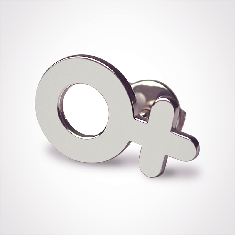 Pin's SEX SYMBOL GIRL en argent 925 millièmes de la collection de bijoux pour enfants MIKADO. Pin's SEX SYMBOL GIRL en argent 925 millièmes de la collection de bijoux pour enfants MIKADO.